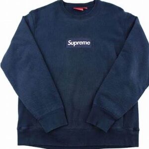 Navy Supreme crew neck